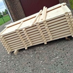 plankenvloer afgehaald (per m2)