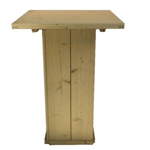 Statafel Steigerhout