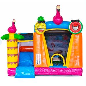 Springkasteel Mini flamingo 