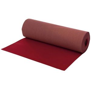 Rode loper 1m breed  (per meter) enkel verkoop