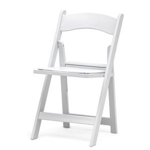 klapstoel wedding chair (wit)