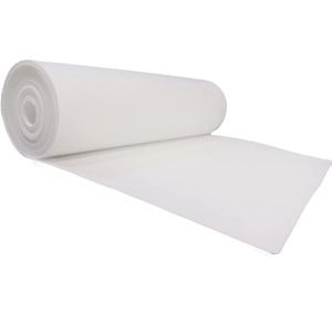 Witte loper 1m breed (per meter) enkel verkoop