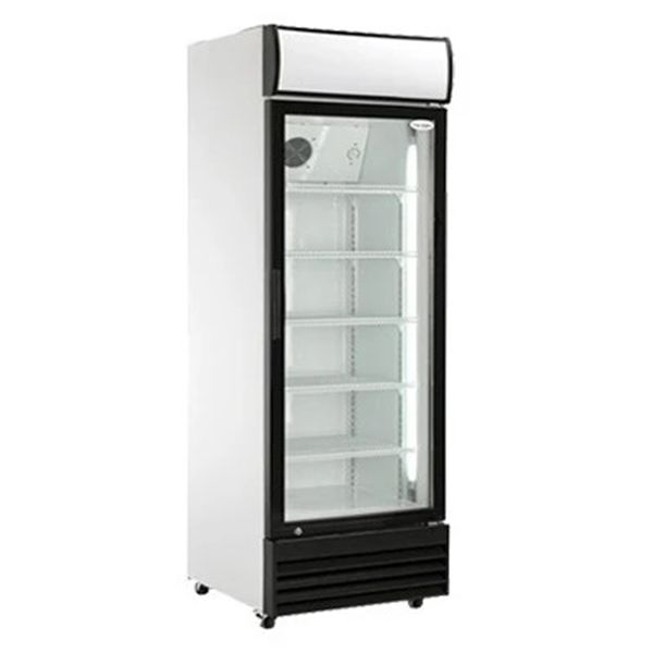 staande koelkast met glazen deur (360 liter)