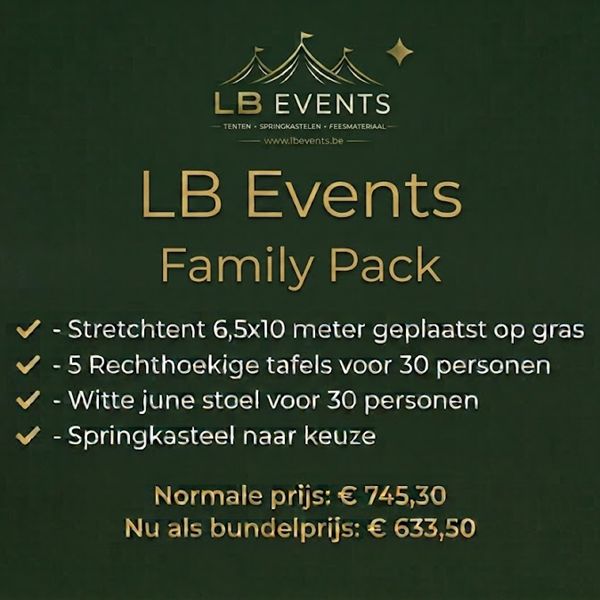 pakket stretchtent family
